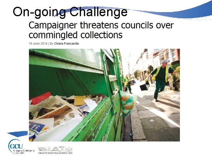On-going Challenge 
