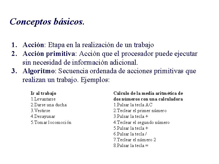 Figure Algoritmos Conceptos bsicos Programacin 1 Establecer una