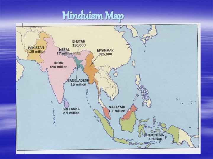 Hinduism Map 