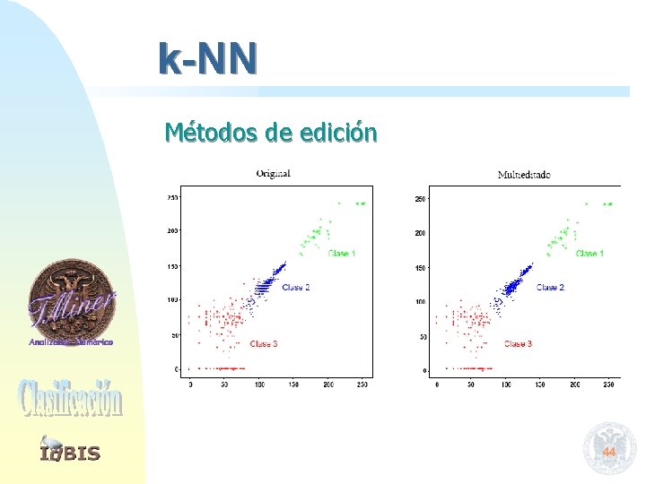 k-NN Métodos de edición 44 