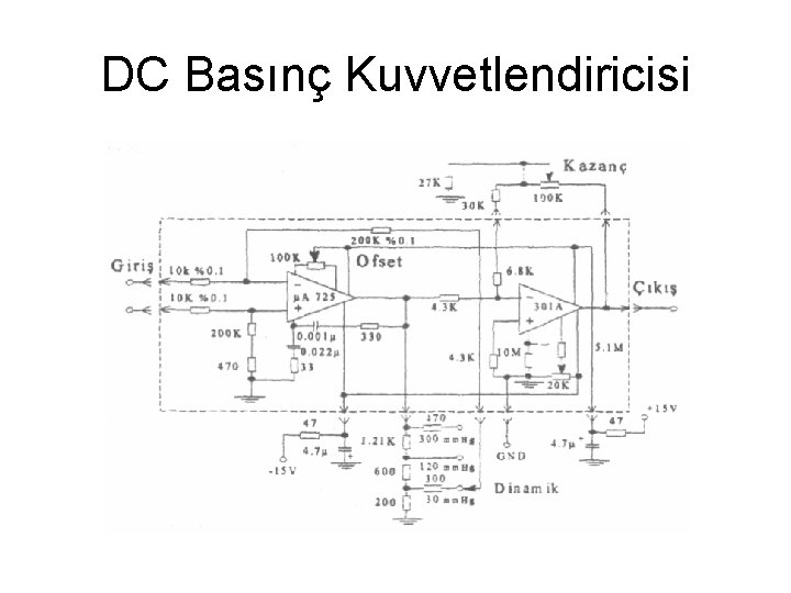 DC Basınç Kuvvetlendiricisi 