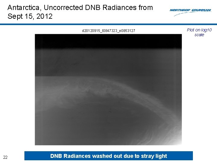 Antarctica, Uncorrected DNB Radiances from Sept 15, 2012 d 20120915_t 0847323_e 0853127 22 DNB