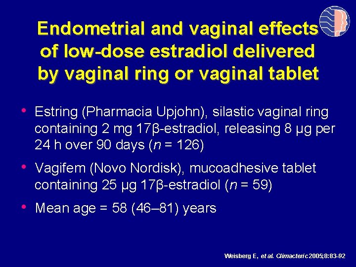 Endometrial and vaginal effects of low-dose estradiol delivered by vaginal ring or vaginal tablet