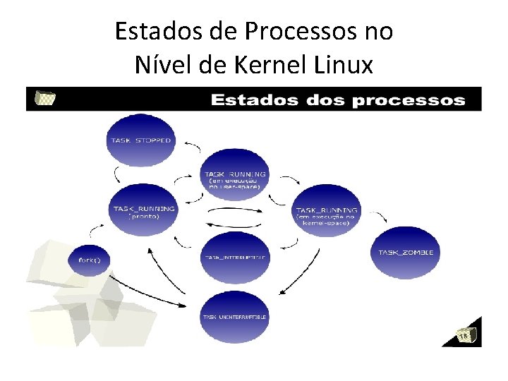 Estados de Processos no Nível de Kernel Linux 