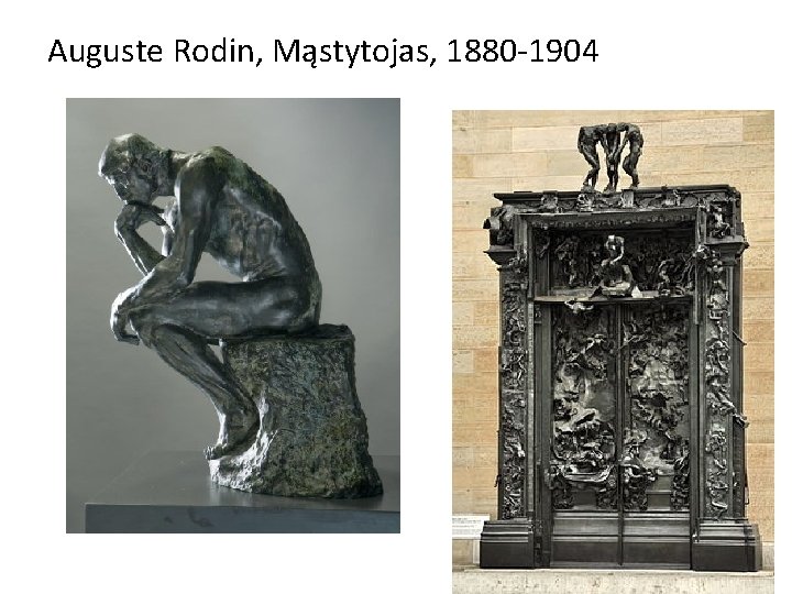 Auguste Rodin, Mąstytojas, 1880 -1904 