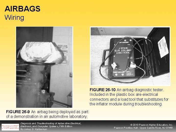 AIRBAGS Wiring FIGURE 26 -10 An airbag diagnostic tester. Included in the plastic box