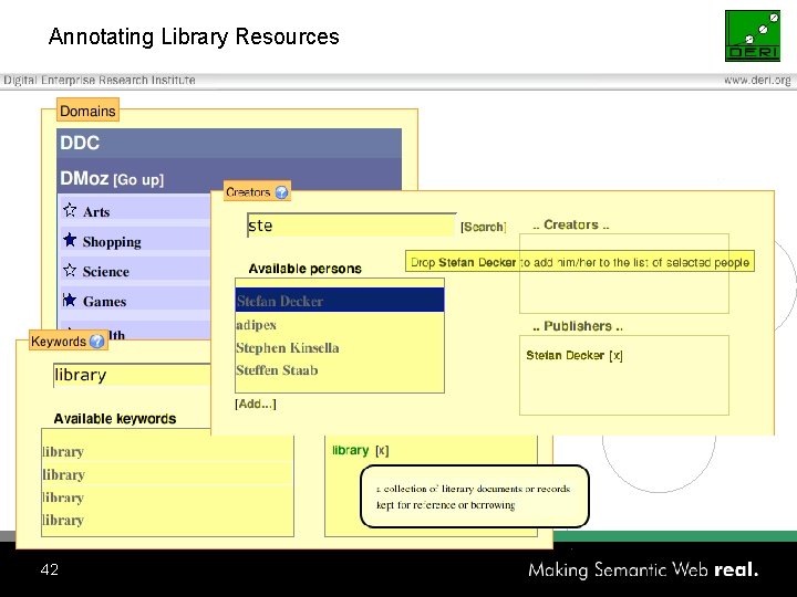 Annotating Library Resources 42 