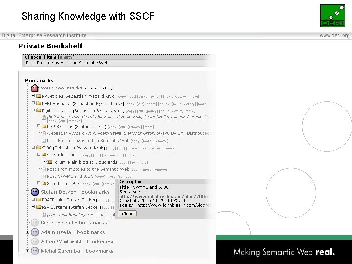 Sharing Knowledge with SSCF 46 