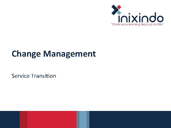 Change Management Service Transition 