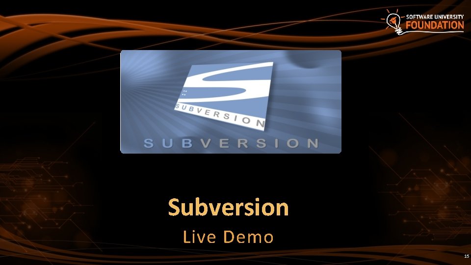 Subversion Live Demo 15 
