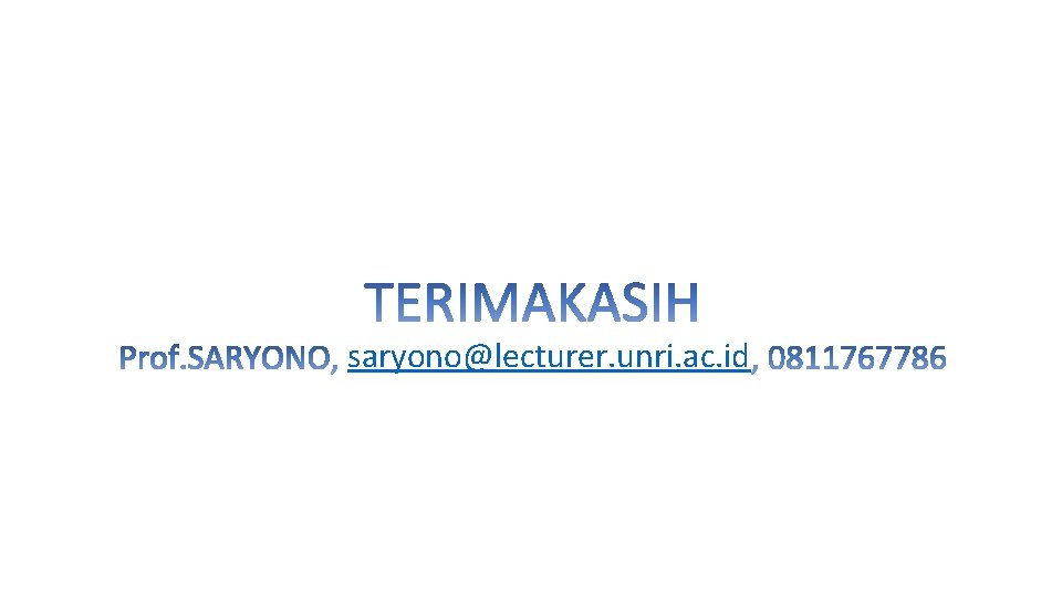 saryono@lecturer. unri. ac. id 