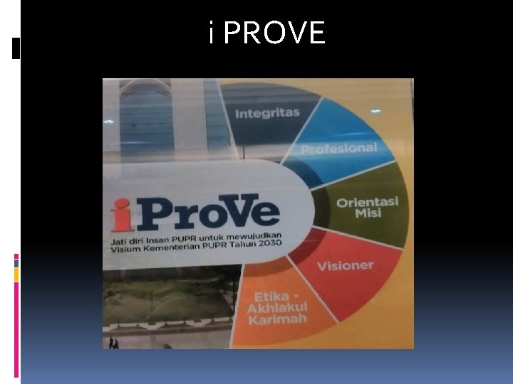 i PROVE i PROVE