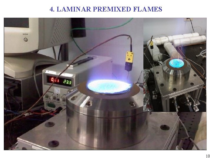 4. LAMINAR PREMIXED FLAMES 10 