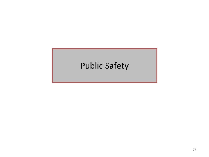 Public Safety 78 