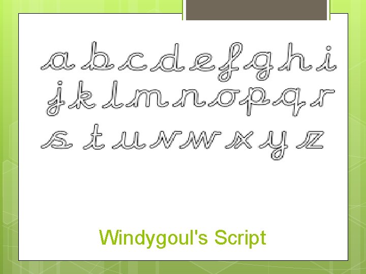 Windygoul's Script 