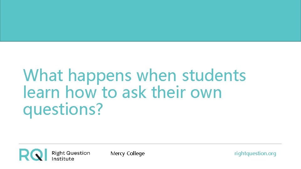 What happens when students But, the problem begins long learnbefore how college. . .