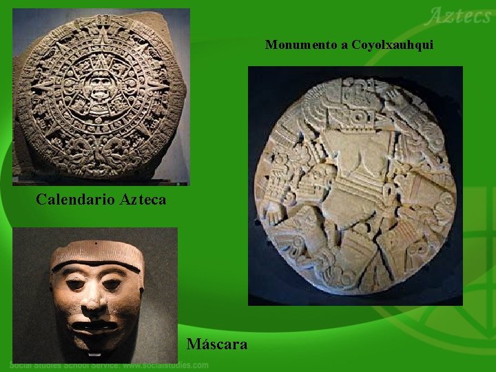 Monumento a Coyolxauhqui Calendario Azteca Máscara 