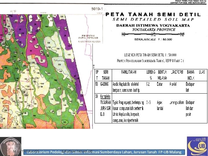 M. LUTHFI RAYES JURUSAN TANAH UB 