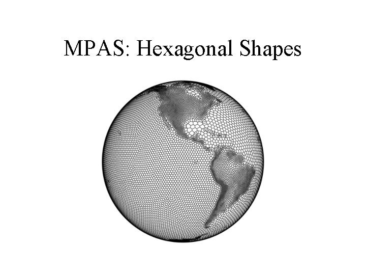 MPAS: Hexagonal Shapes 