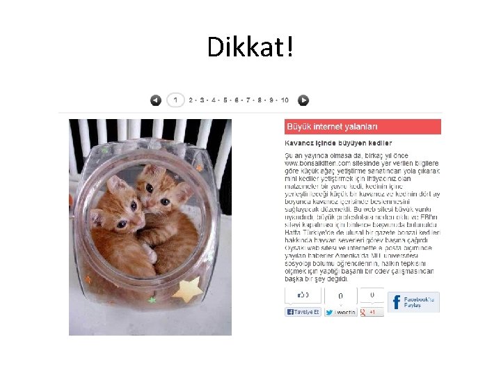 Dikkat! 