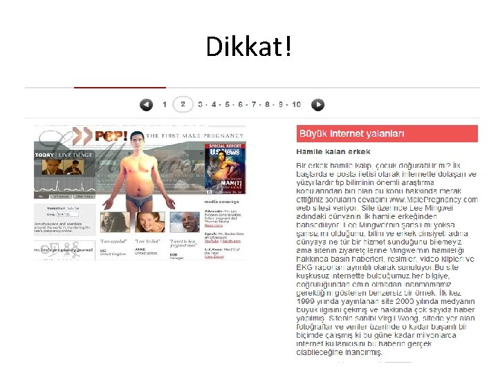 Dikkat! 