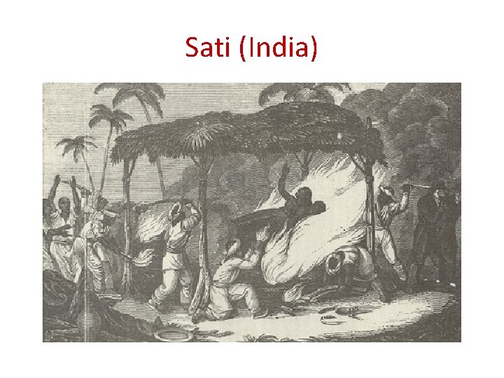 Sati (India) 