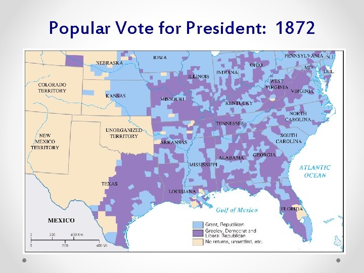 Popular Vote for President: 1872 