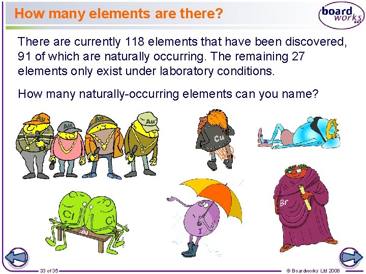 How many elements are there? There are currently 118 elements that have been discovered,