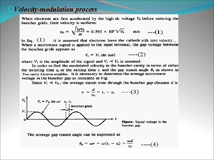 �Velocity-modulation process 