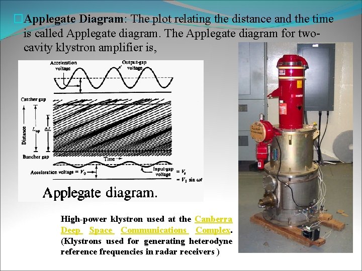�Applegate Diagram: The plot relating the distance and the time is called Applegate diagram.