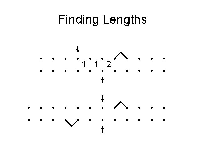 Finding Lengths 1 1 2 