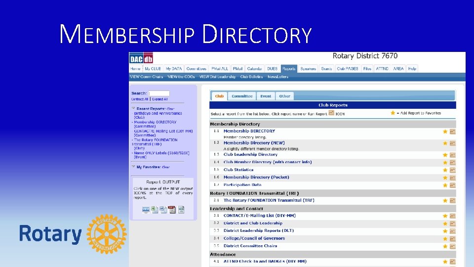 MEMBERSHIP DIRECTORY 24 