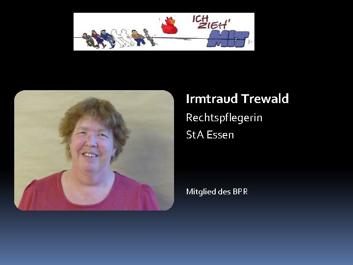 Irmtraud Trewald Rechtspflegerin St. A Essen Mitglied des BPR 