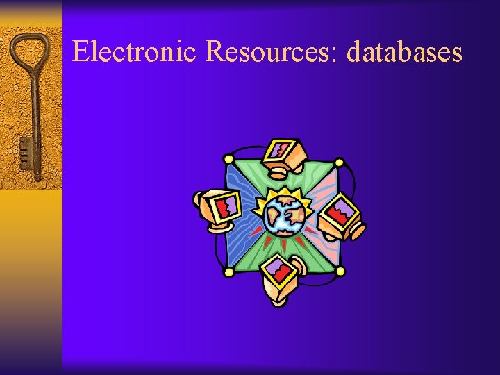 Electronic Resources: databases 