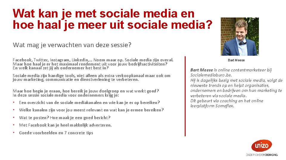 Wat kan je met sociale media en hoe haal je meer uit sociale media?