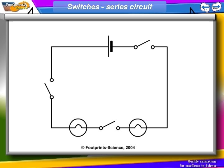 Switches - series circuit 