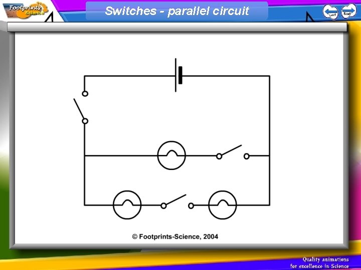 Switches - parallel circuit 