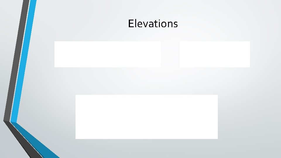 Elevations 