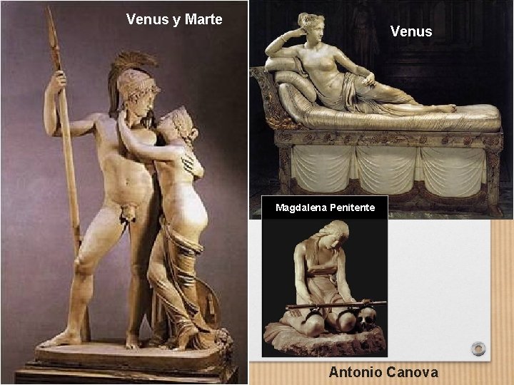Venus y Marte Venus Magdalena Penitente Antonio Canova 