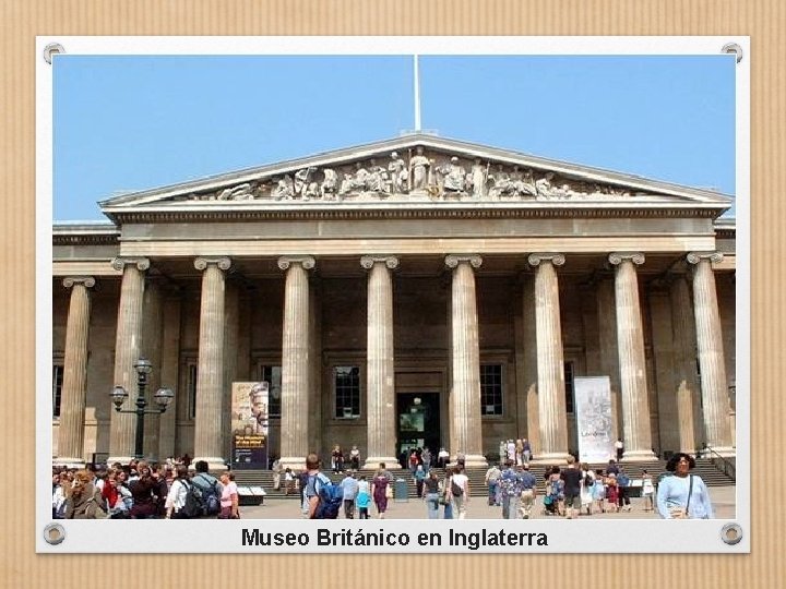 Museo Británico en Inglaterra 