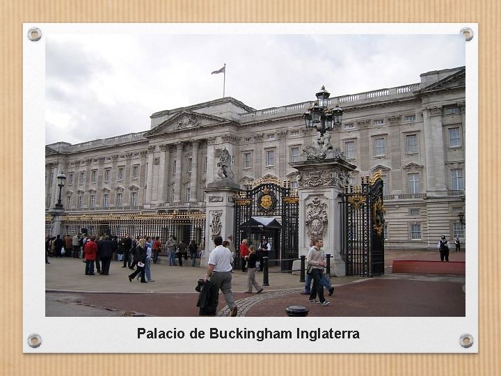 Palacio de Buckingham Inglaterra 