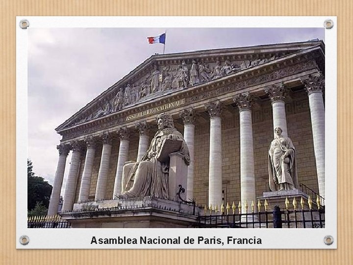 Asamblea Nacional de Paris, Francia 