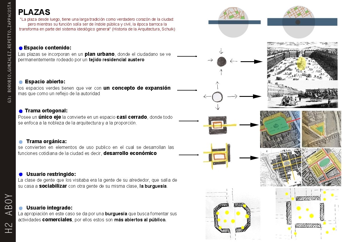 PLAZAS “La plaza desde luego, tiene una larga tradición como verdadero corazón de la