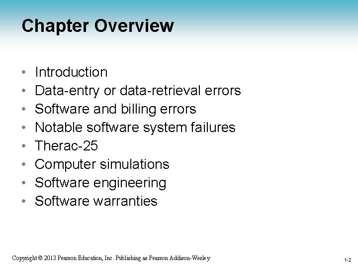 Chapter 8 Computer Reliability Ethics for the Information