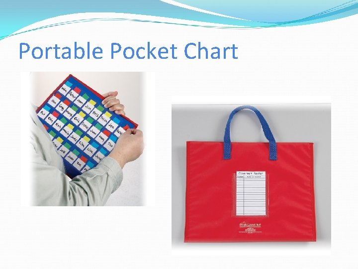 Portable Pocket Chart 