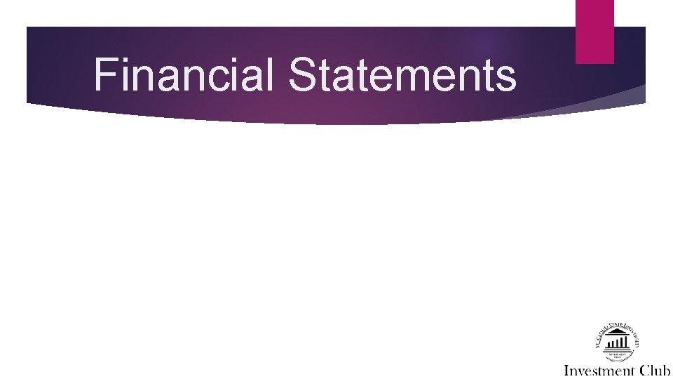 Financial Statements 