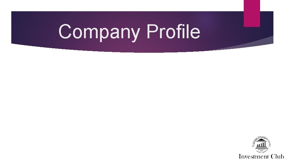 Company Profile 