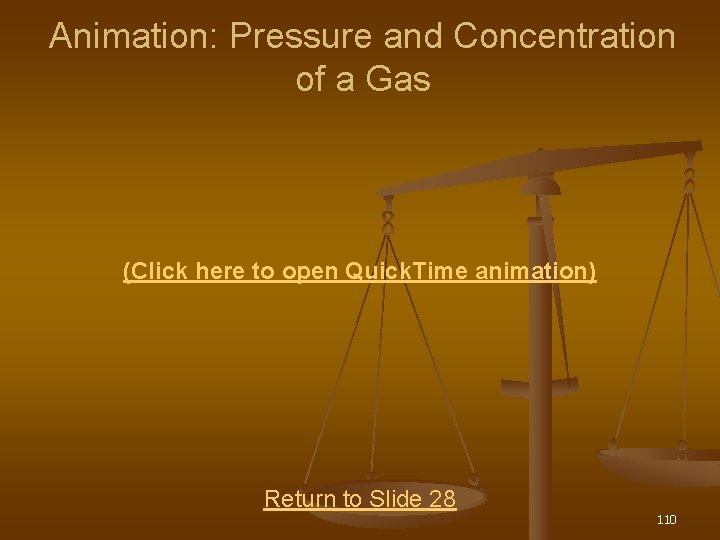 Animation: Pressure and Concentration of a Gas (Click here to open Quick. Time animation)