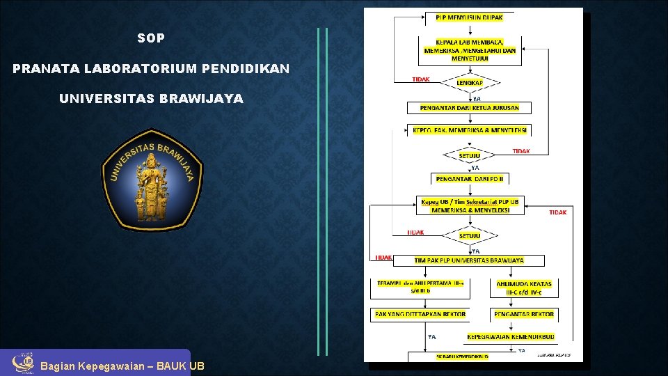 SOP PRANATA LABORATORIUM PENDIDIKAN UNIVERSITAS BRAWIJAYA Bagian Kepegawaian – BAUK UB 