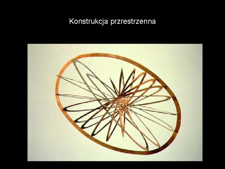 Konstrukcja przrestrzenna 